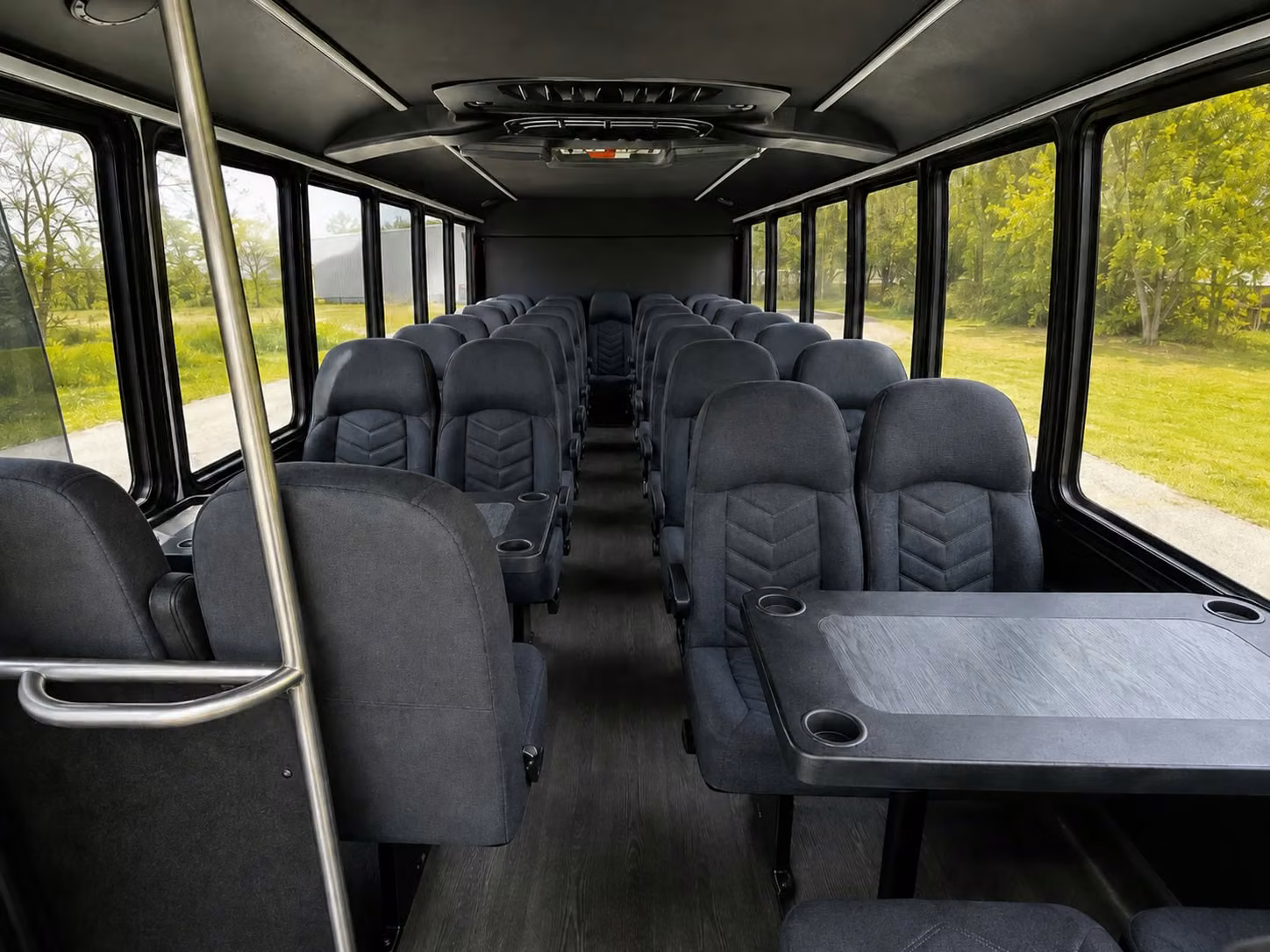 20 passenger minibus inside