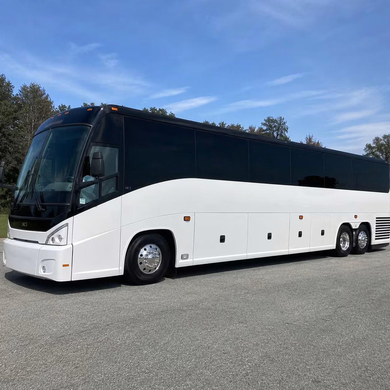 bus rental options for north charleston trips