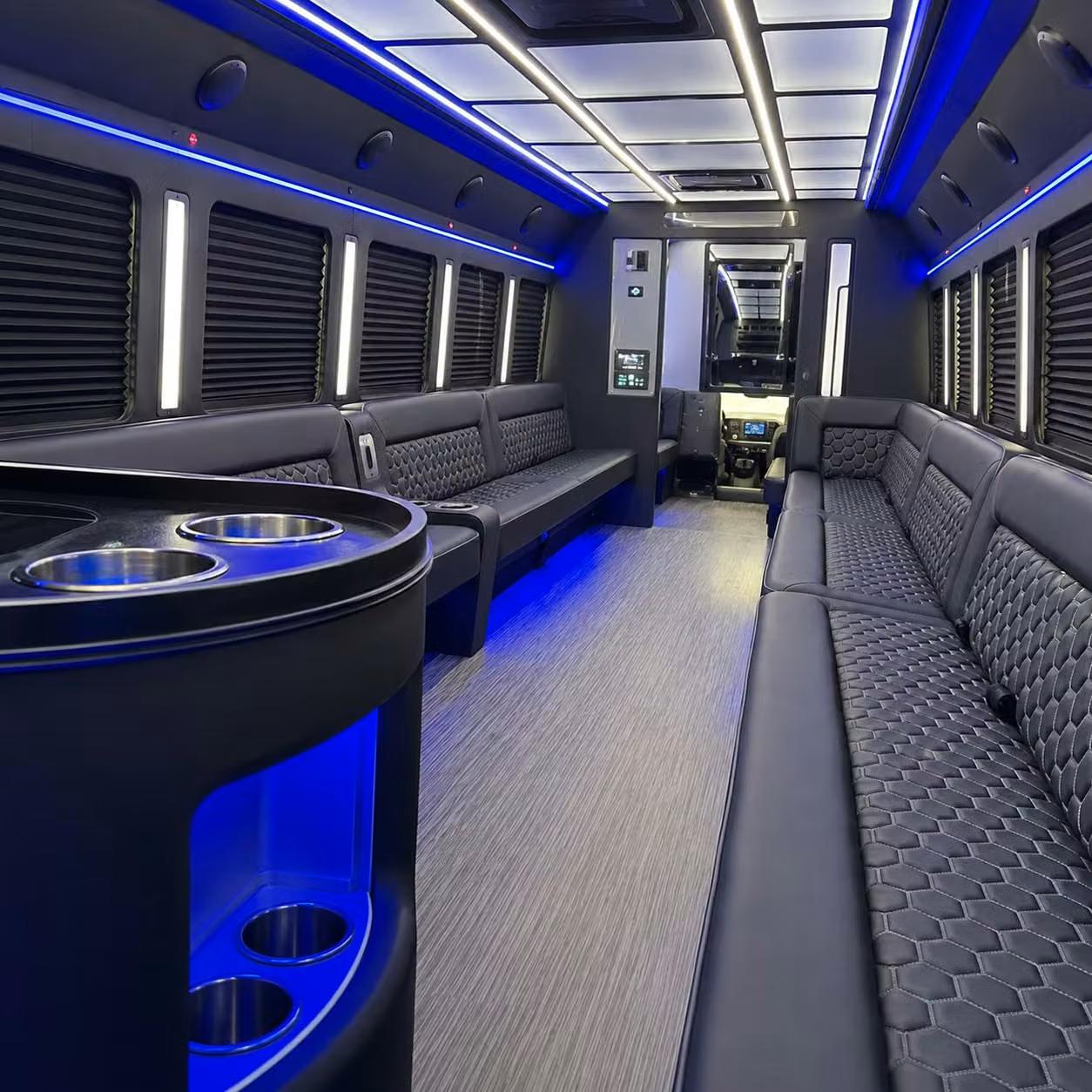 party bus interior