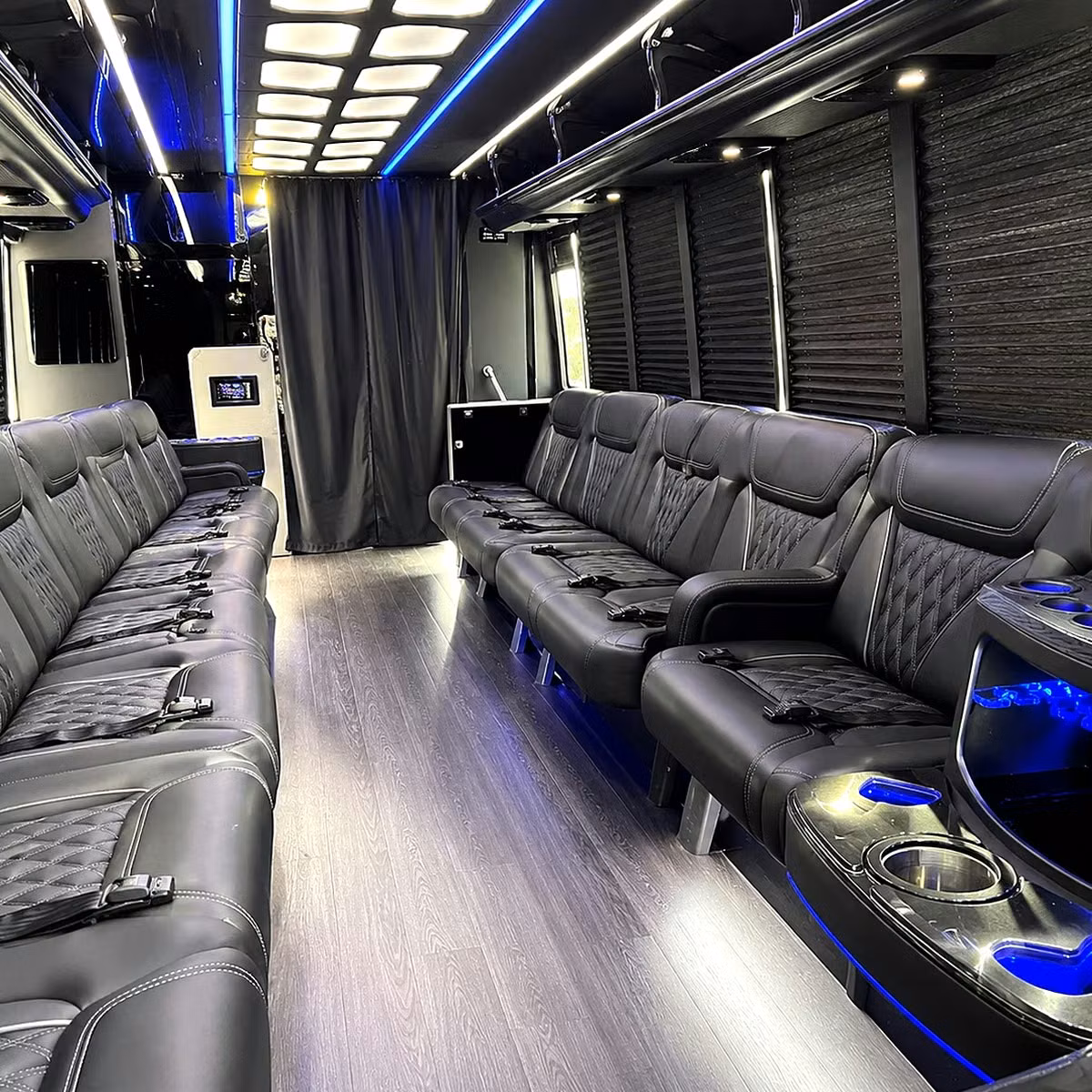 party buses and minibuses for north charleston high school prom groups