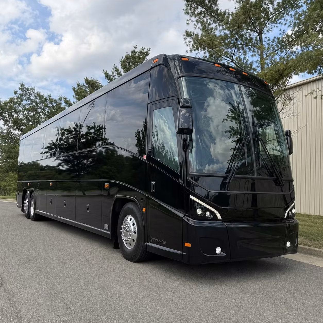 remote parking shuttles for large north charleston facilities and industrial campuses