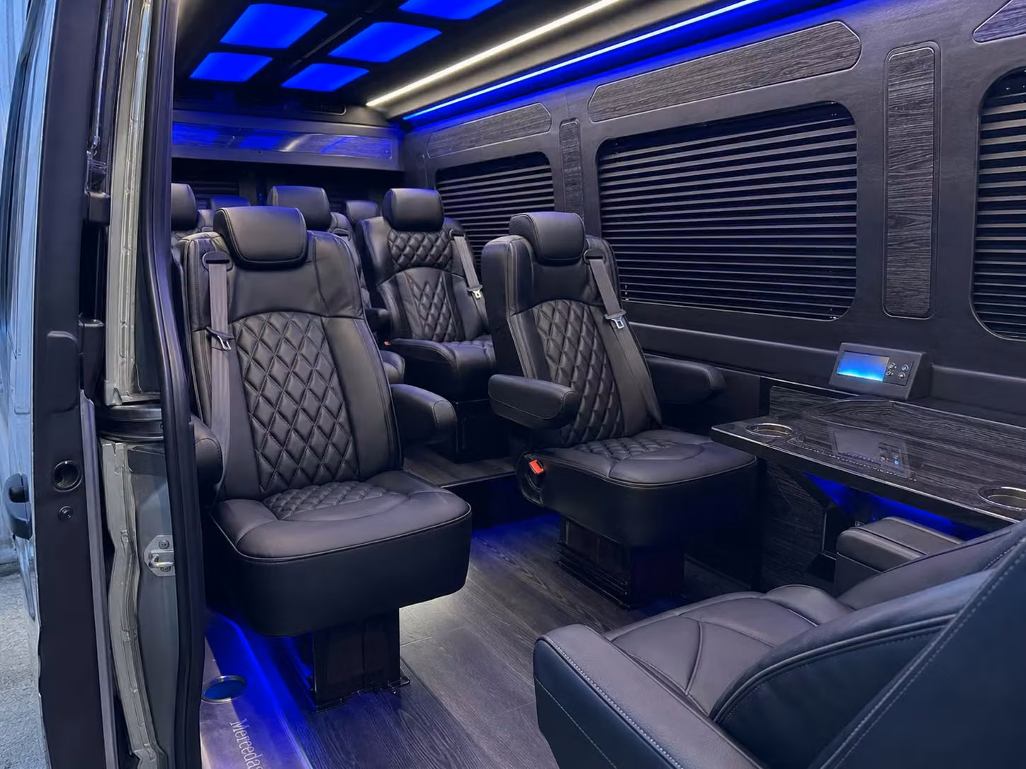sprinter van transportation for groups and events across north charleston
