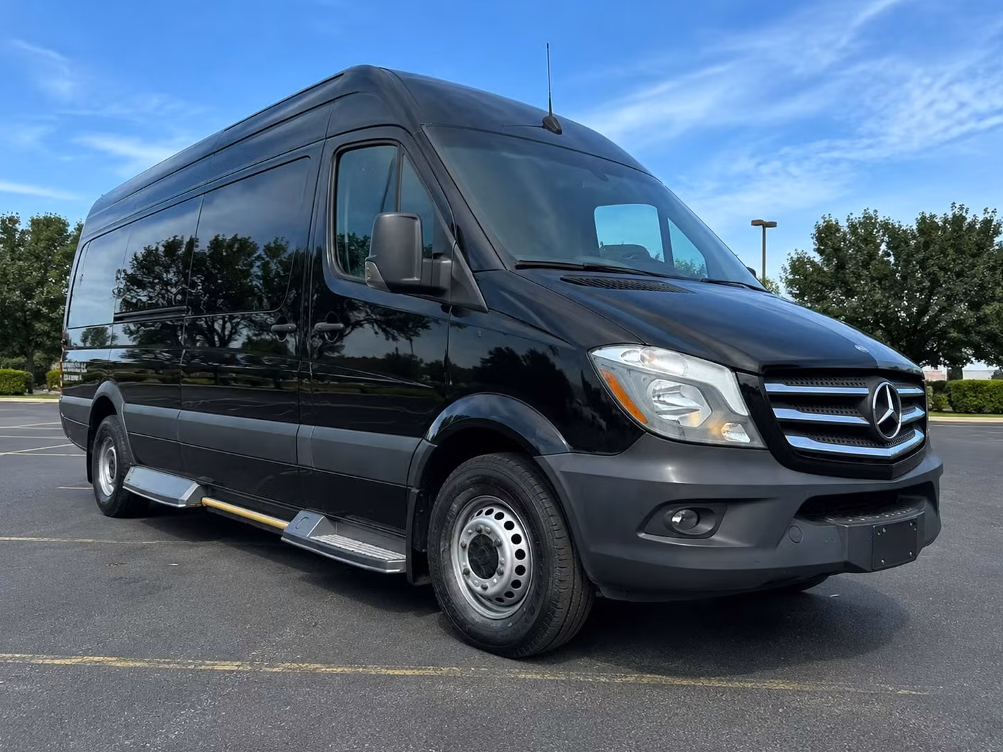 sprinter van with driver